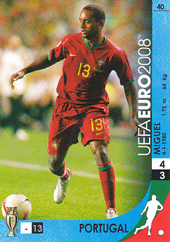 Miguel Portugal Panini Euro 2008 Card Game #40